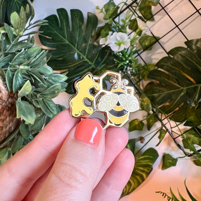 Honey Bee Enamel Pin