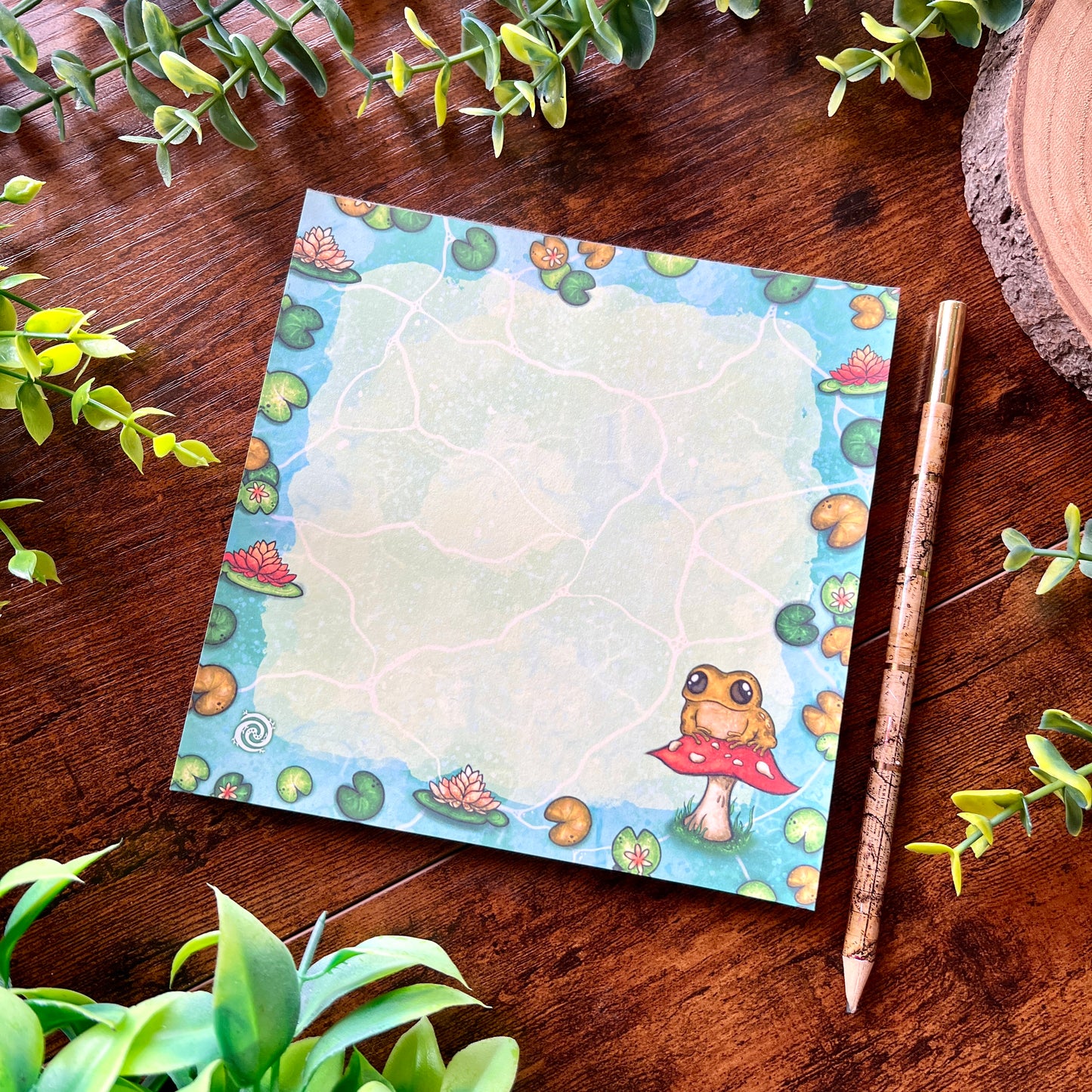 Frog Life Notepad