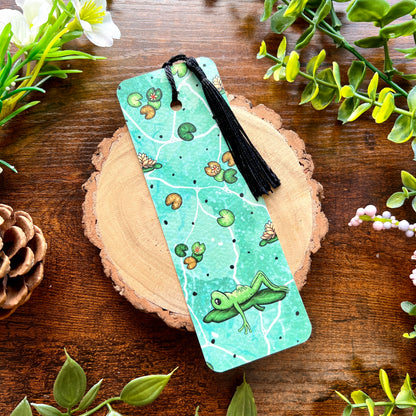 SECOND Classic Lily Pad Frog Bookmark