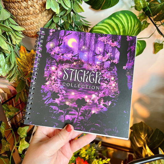 Amethyst Forest Sticker Book