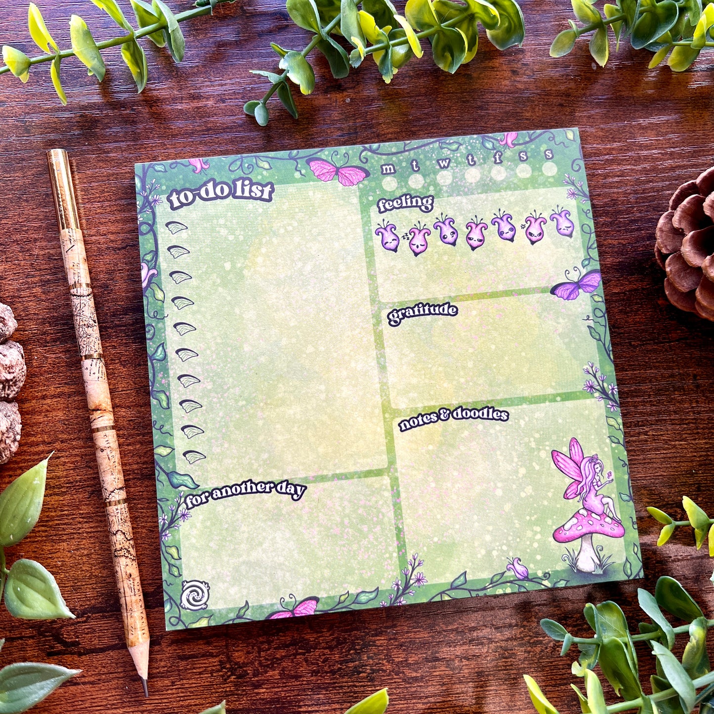 Magic Garden Planner Pad