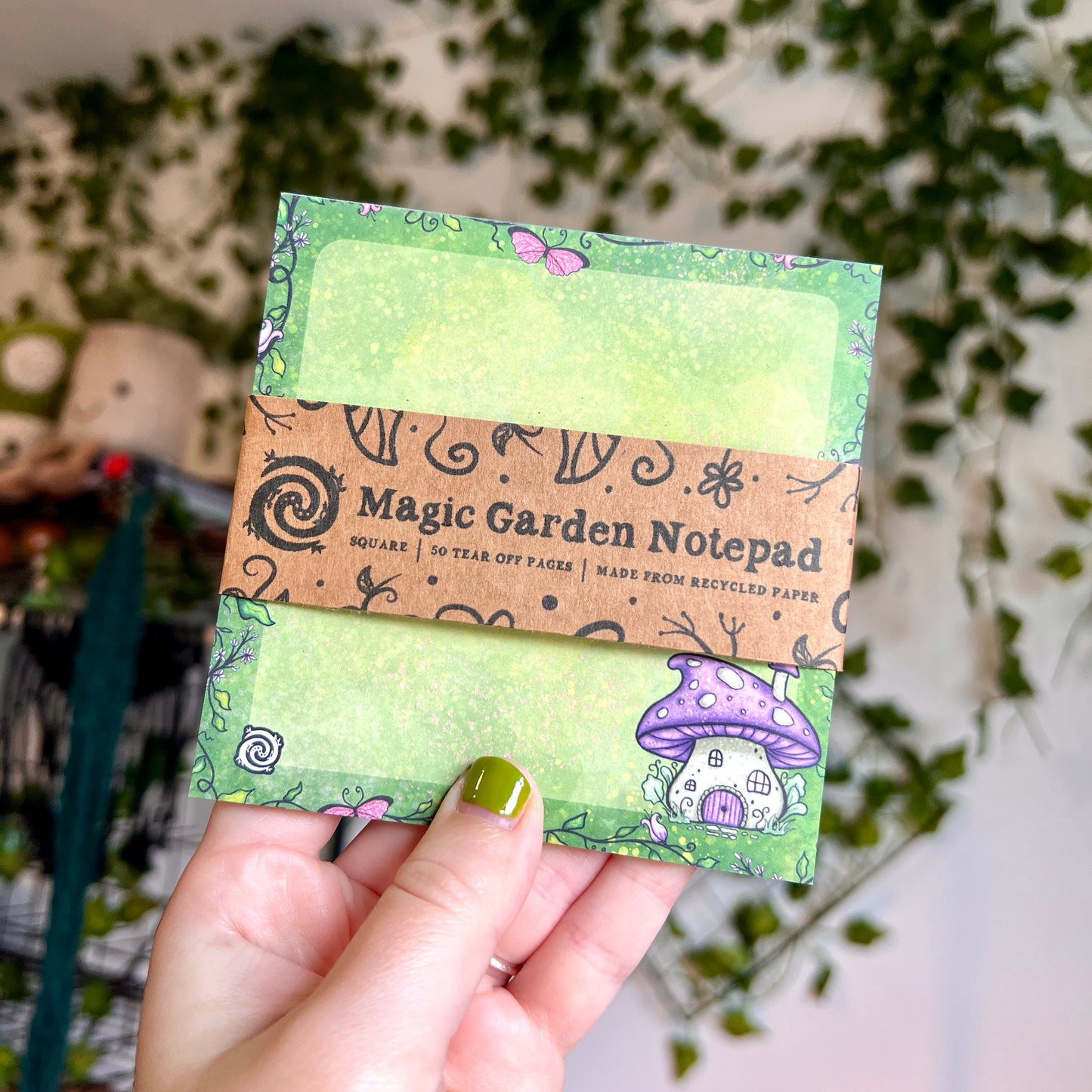 Magic Garden Memo Pad