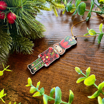 'Hans' Nature's Nutcracker Wooden Decoration