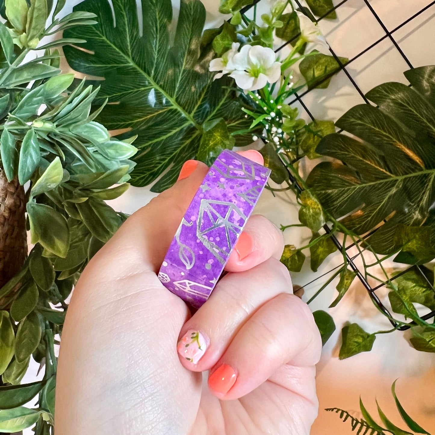 Amethyst Foil Washi Tape