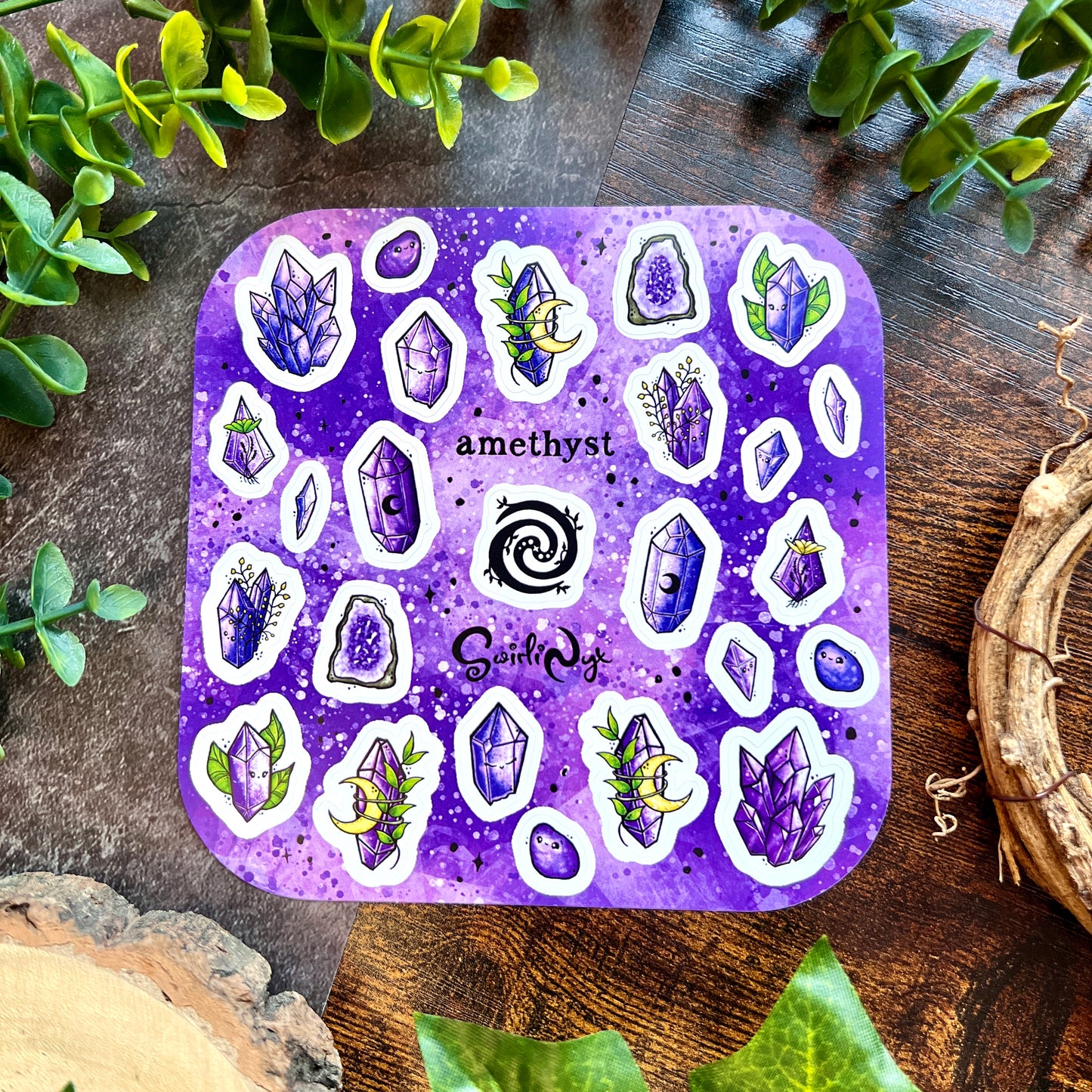 Amethyst Sticker Sheet