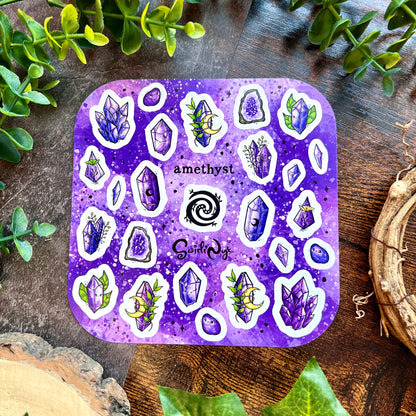 Amethyst Sticker Sheet