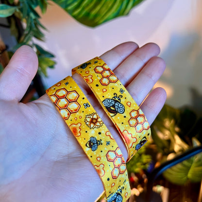 Honey Bee Lanyard