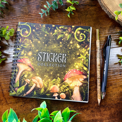 Mushroom Glow Sticker Book