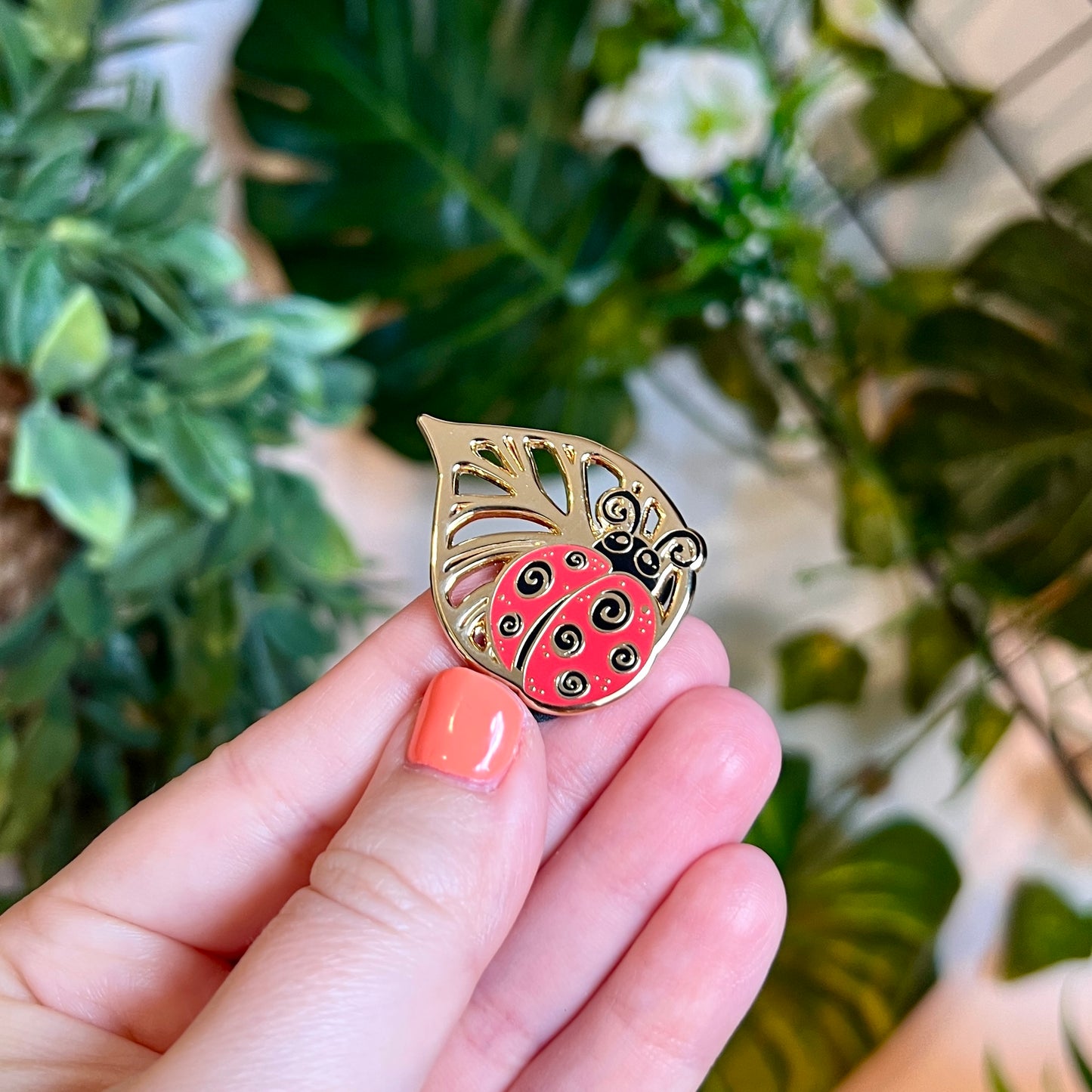 Ladybird Enamel Pin