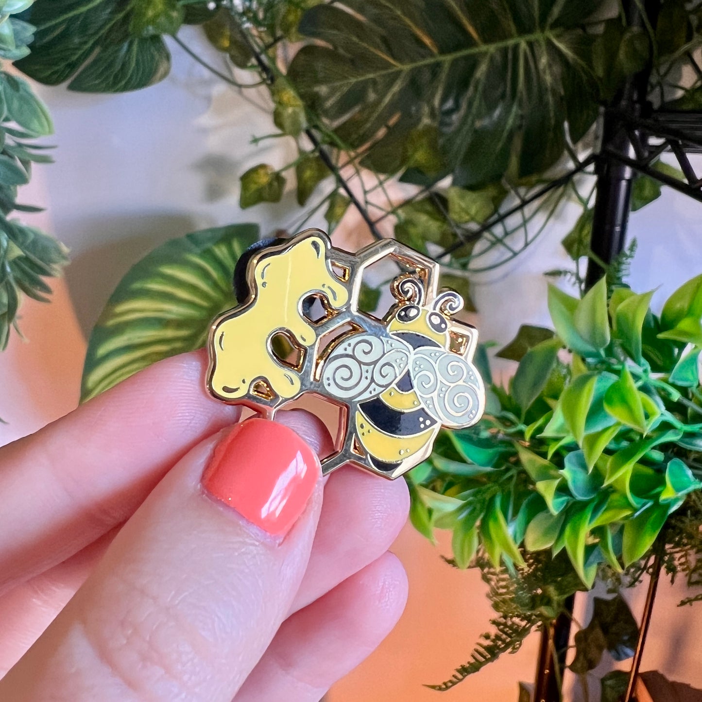 Honey Bee Enamel Pin