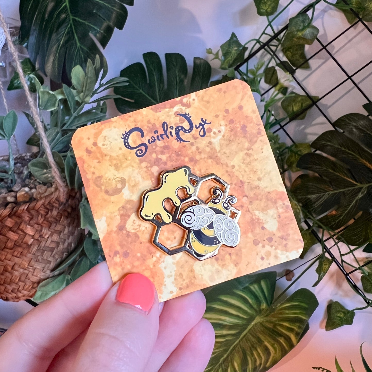 Honey Bee Enamel Pin