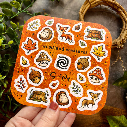 Classic Woodland Creatures Sticker Sheet