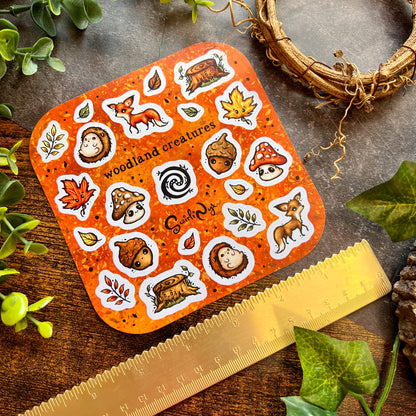 Classic Woodland Creatures Sticker Sheet