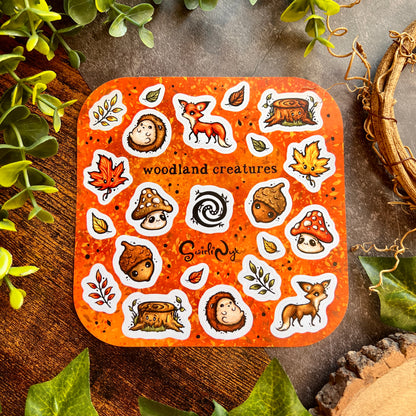 Classic Woodland Creatures Sticker Sheet