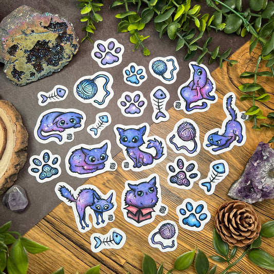 Galaxy Kitties Mega Sticker Pack