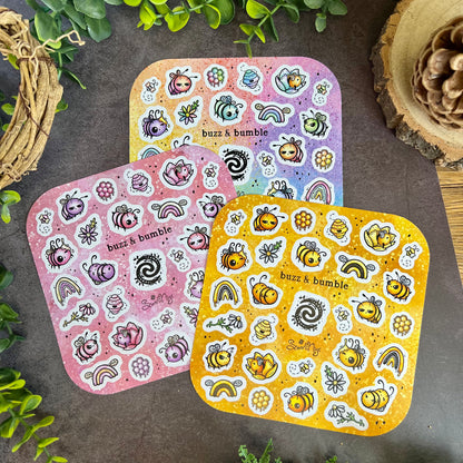 Mystery 3 Sticker Sheet Blind Bag