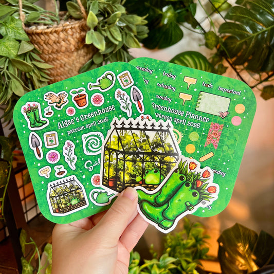 April Patreon Rewards - Algae's Greenhouse
