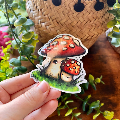 Mushie Mama Clear Sticker