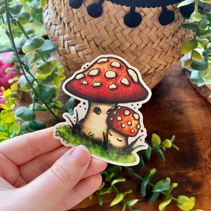 Mushie Mama Clear Sticker