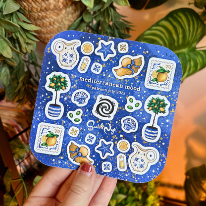 July Patreon Rewards - Mediterranean Mood