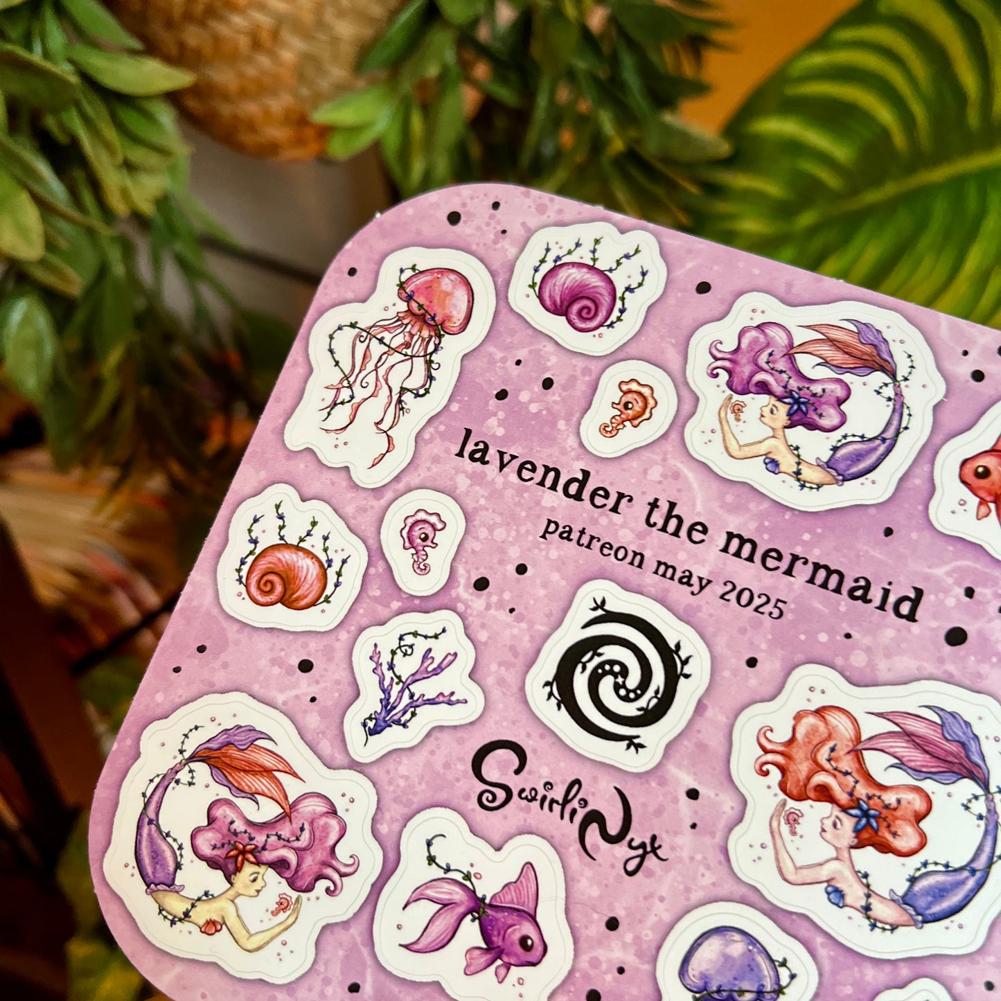 May Patreon Rewards - Lavender the Mermaid