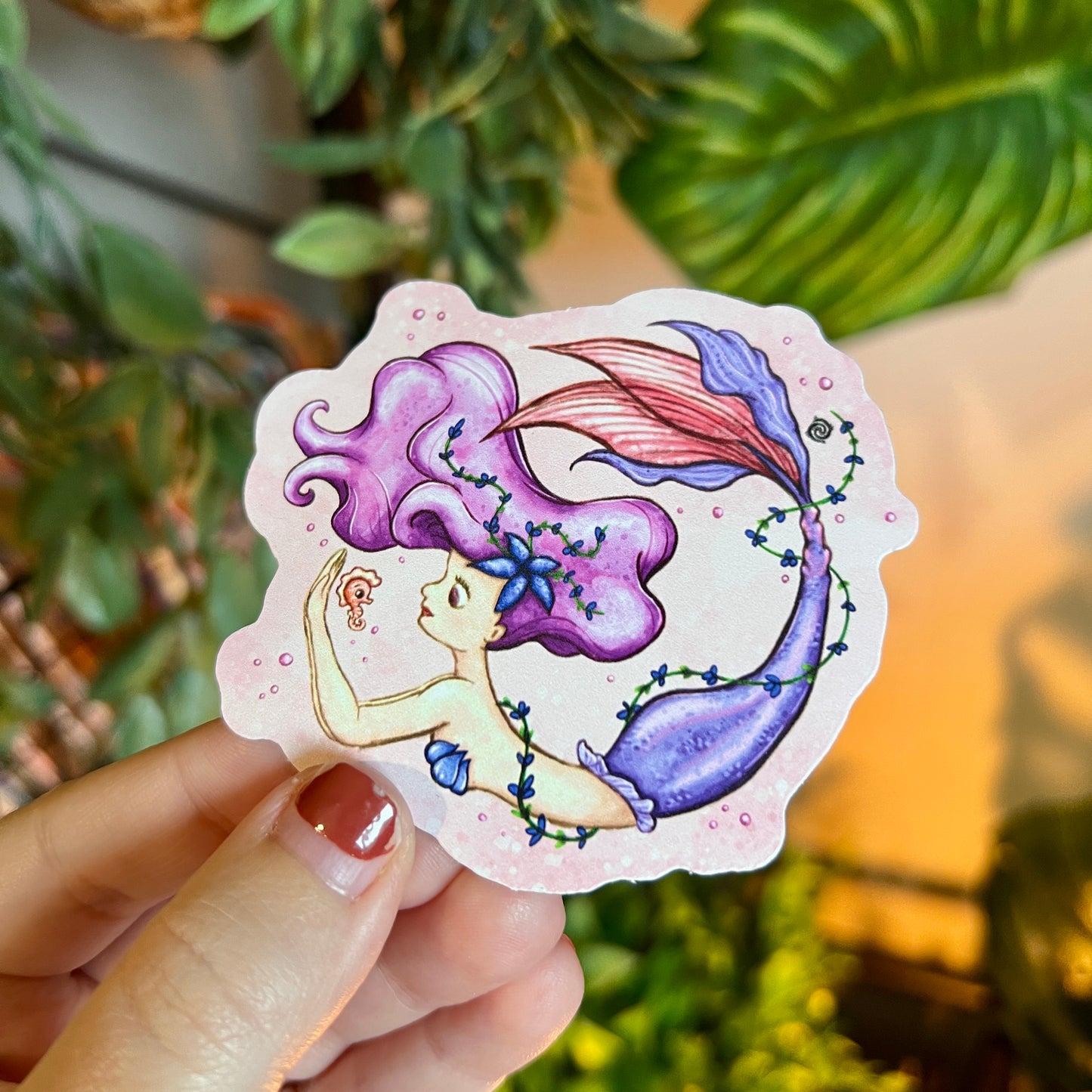 May Patreon Rewards - Lavender the Mermaid