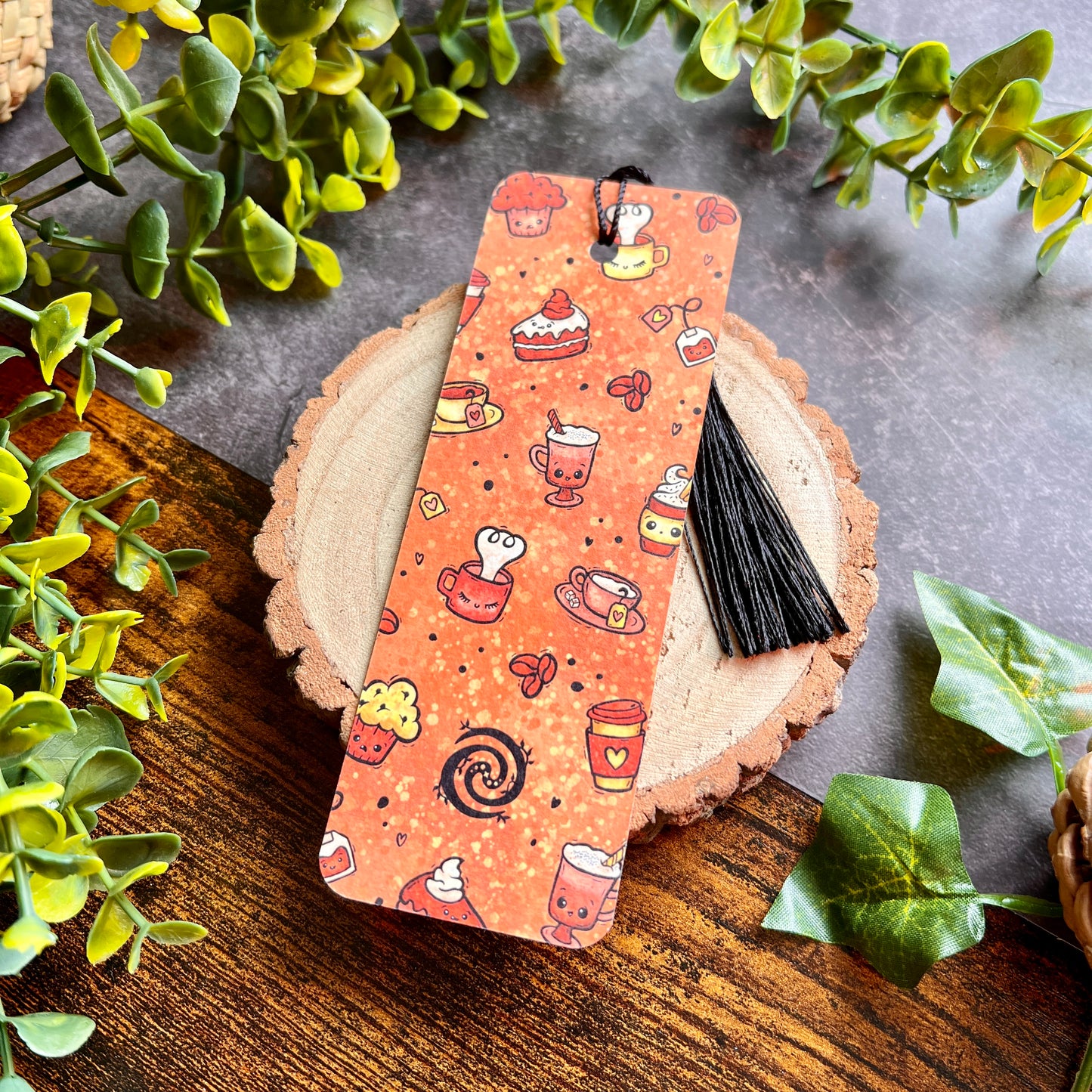 SECOND Mocha Cosy Coffee Shop Bookmark
