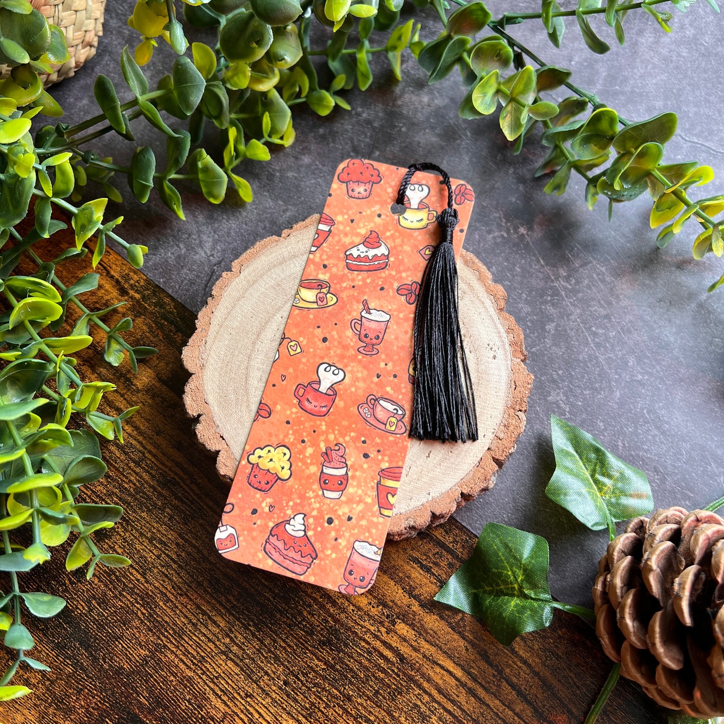 SECOND Mocha Cosy Coffee Shop Bookmark
