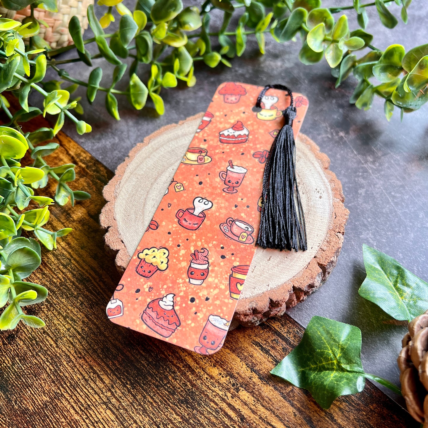 SECOND Mocha Cosy Coffee Shop Bookmark