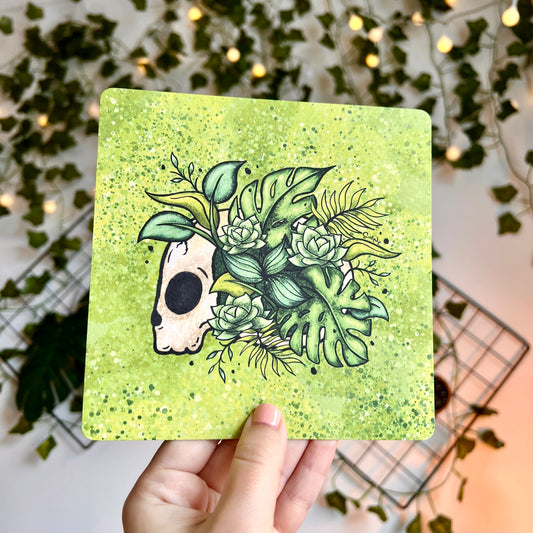 Plant Skull Art Print