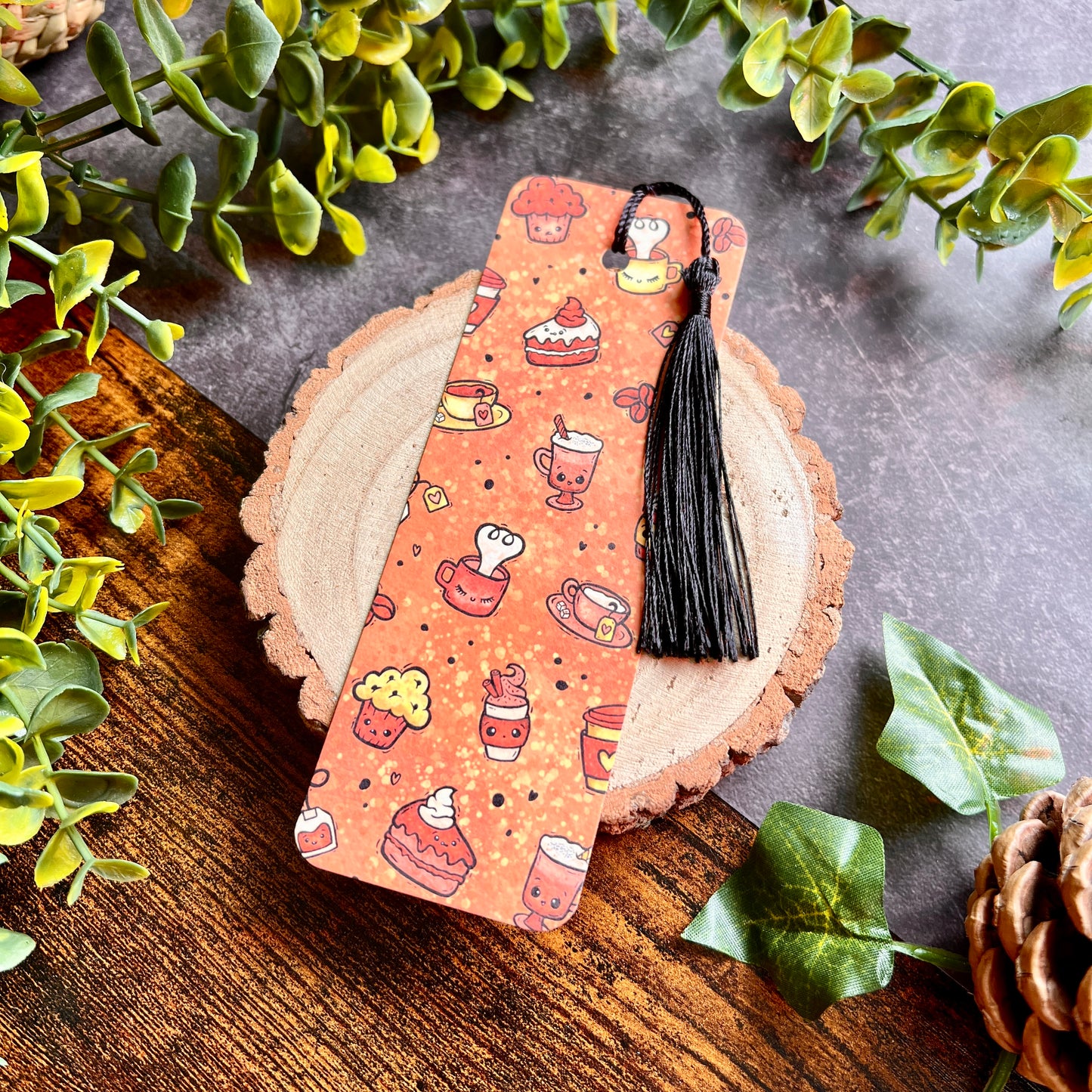 SECOND Mocha Cosy Coffee Shop Bookmark