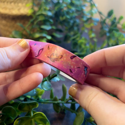 Leaf Flutter Washi Tape ~ Colourful Leaves in the Wind