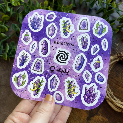 Amethyst Sticker Sheet