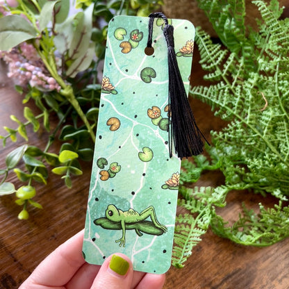 Classic Lily Pad Frog Bookmark