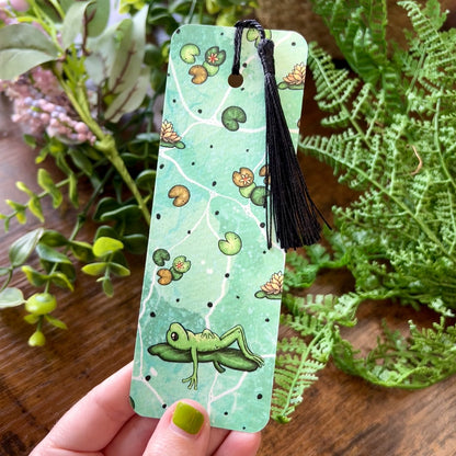 SECOND Classic Lily Pad Frog Bookmark