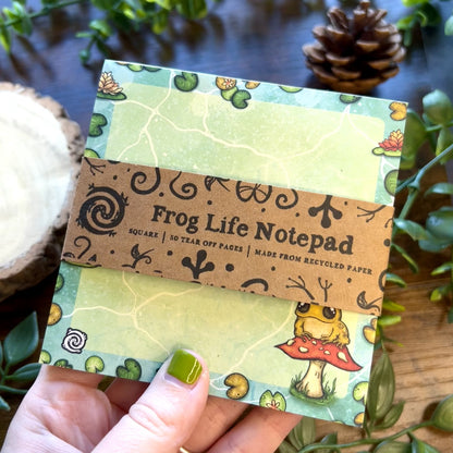 Frog Life Memo Pad