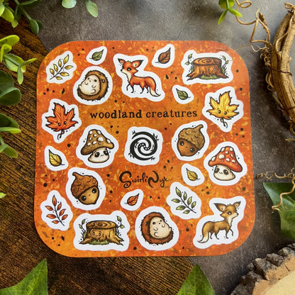 Classic Woodland Creatures Sticker Sheet