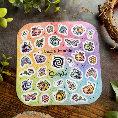 Rainbow Buzz & Bumble Sticker Sheet