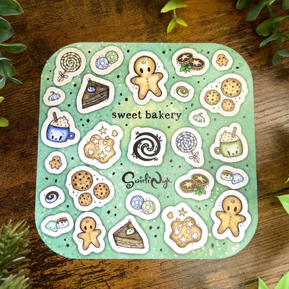 Peppermint Sweet Bakery Sticker Sheet